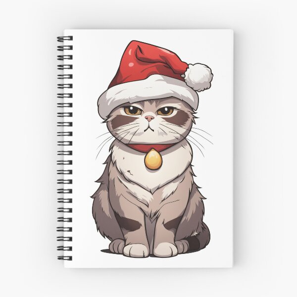 Item preview, Skeptical Cat on Christmas Day designed and sold by Mechanical-Artt.