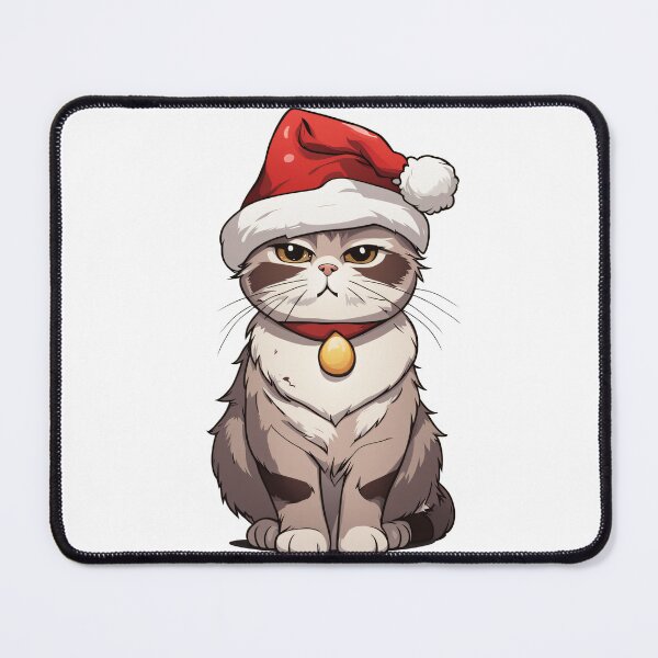 Item preview, Skeptical Cat on Christmas Day designed and sold by Mechanical-Artt.