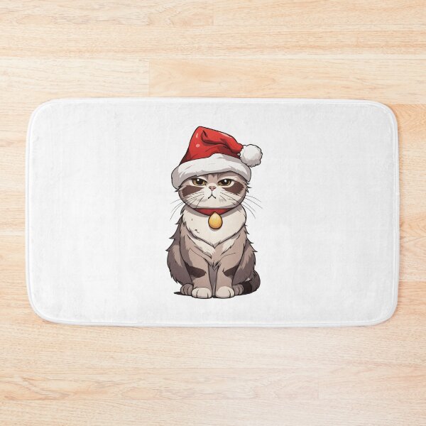 Item preview, Skeptical Cat on Christmas Day designed and sold by Mechanical-Artt.
