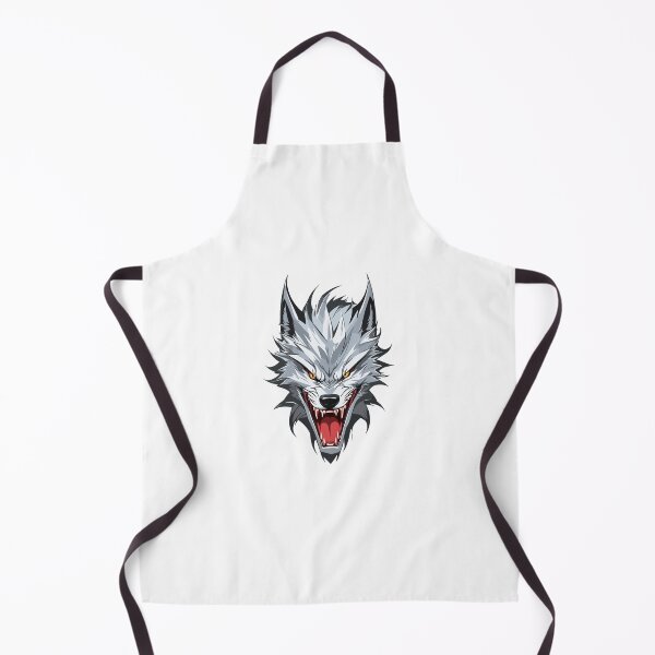 Item preview, Angry White blue wolfdog designed and sold by Lilac32.
