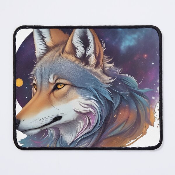 Item preview, Space blue wolfdog Classic designed and sold by Lilac32.