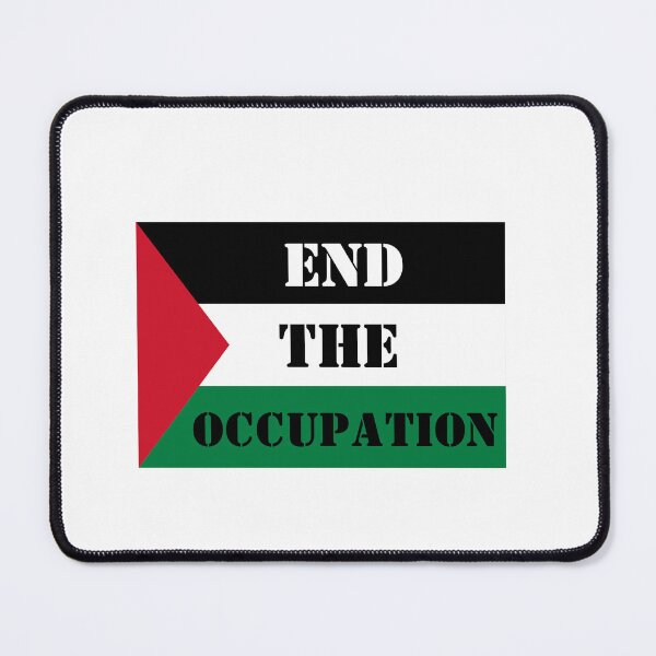 Item preview, End the Occupation -  Free Palestine with Flag designed and sold by EspyDesignCo.