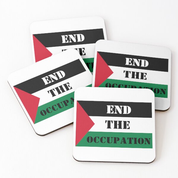 Item preview, End the Occupation -  Free Palestine with Flag designed and sold by EspyDesignCo.
