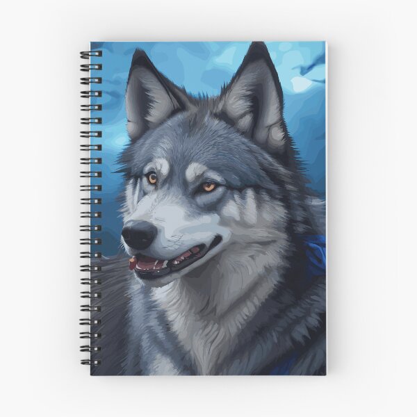 Item preview, Wild blue wolfdog designed and sold by Lilac32.