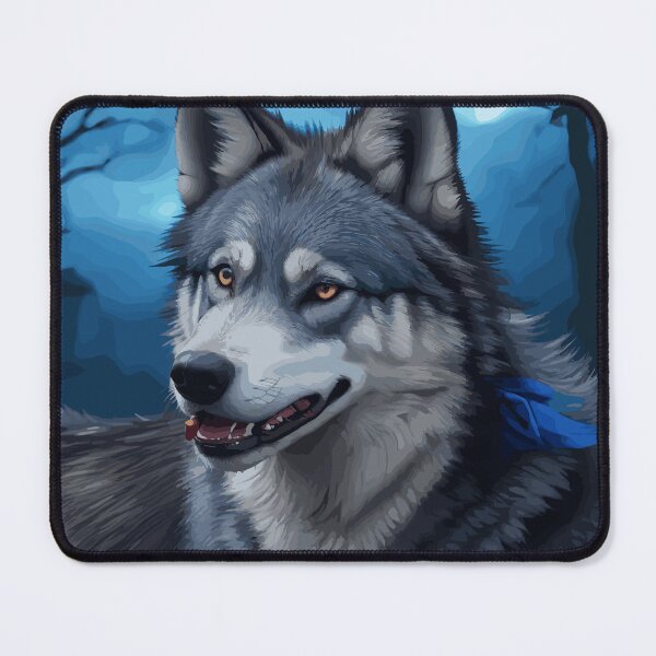 Item preview, Wild blue wolfdog designed and sold by Lilac32.