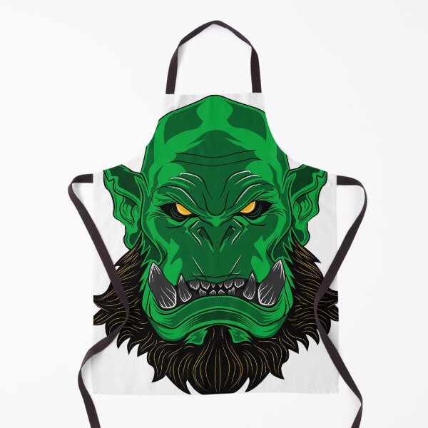 Item preview, War Craft Orc Head designed and sold by KaboomArtz.