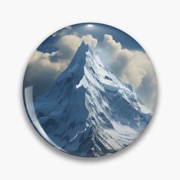 Item preview, Majestic high mountain view designed and sold by MiraCleAI.