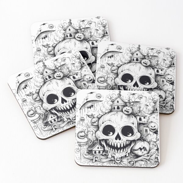Item preview, Scary skull designed and sold by maisy69.