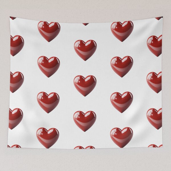 Aperçu de l'œuvre Forme de coeur rouge créée et vendue par MiraCleAI.