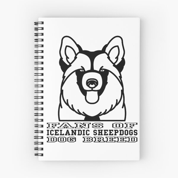 Item preview, FANS OF ICELANDIC SHEEPDOGS DOG BREED designed and sold by Rejiboustarts.
