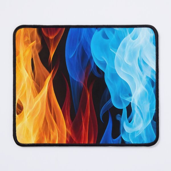 Item preview, Color flames burning gently in the darkness designed and sold by Visiograph.
