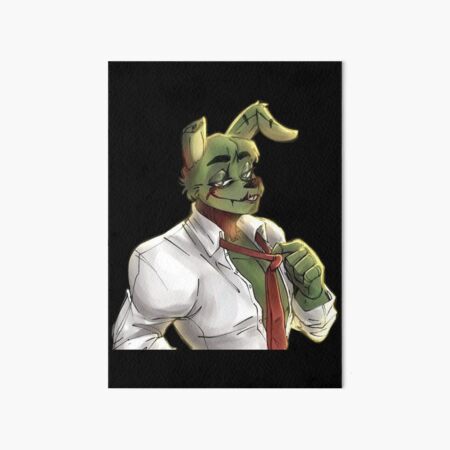 FNAF Springtrap V2 5x7in Art Print 