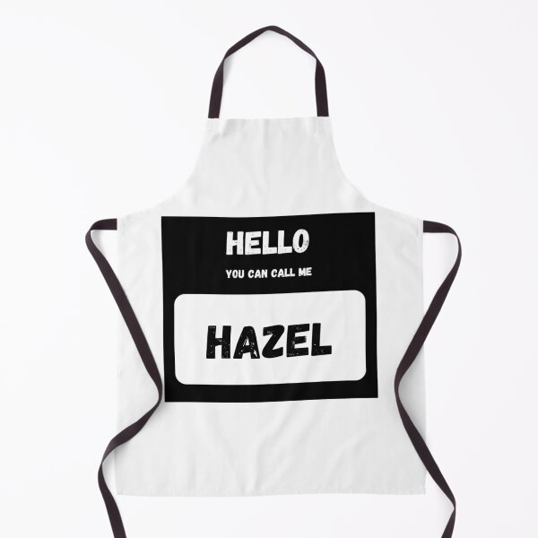 Item preview, Hello you can call me HAZEL Stylish Black Letter Edition designed and sold by IssaraStudio.