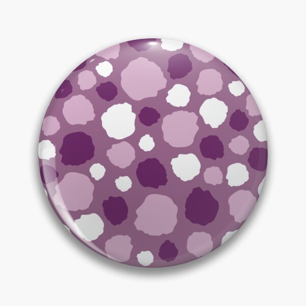 Item preview, Purple and white Paint Spots - Light, dark and mid purple mauve designed and sold by Crystal Hayden.