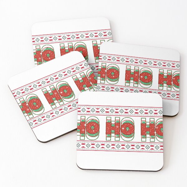 Item preview, Ho Ho Ho Christmas Design - Santa's Festive Greeting designed and sold by BKPrintDesing.