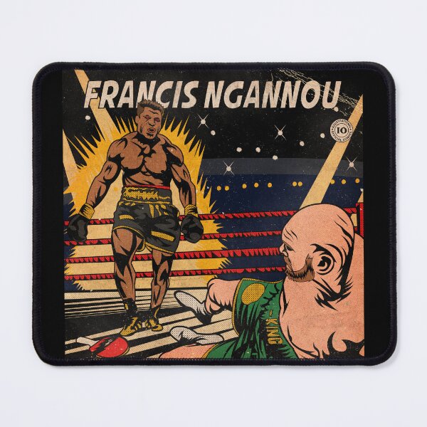 Item preview, Francis Ngannou vs tyson fury heavyweight championship designed and sold by illustrational0.