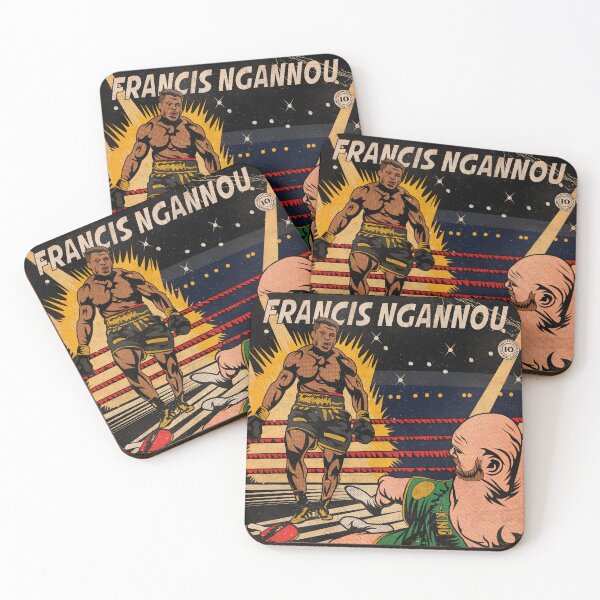 Item preview, Francis Ngannou vs tyson fury heavyweight championship designed and sold by illustrational0.