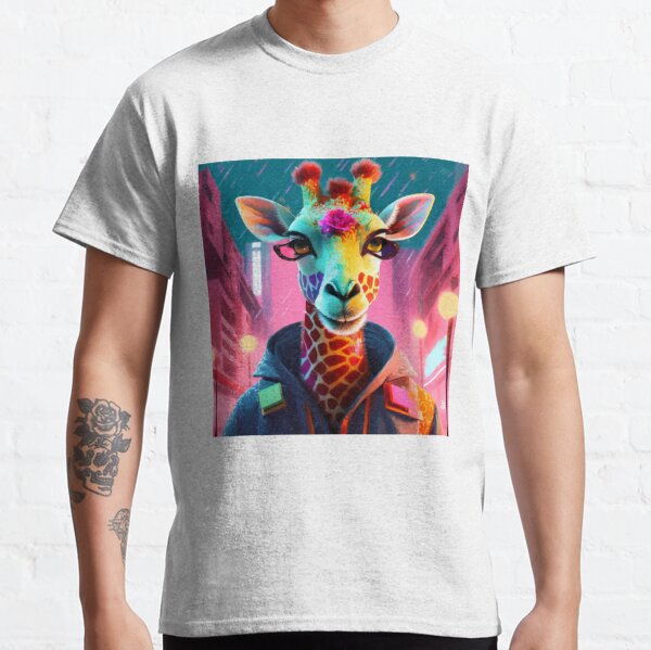 Furry Giraffe 4 Classic T-Shirt