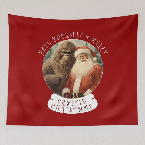 Item preview, Merry Cryptid Christmas designed and sold by Valley42Designs.