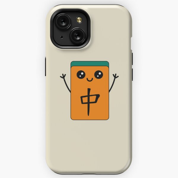 Mahjong tile Zhong middle red special  iPhone Case for Sale by feedme