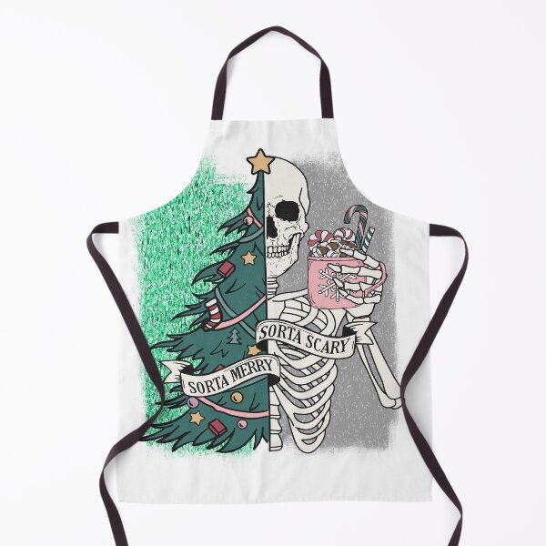 Item preview, Sorta Scary Merry Sorta Christmas Skeleton Tree Santa designed and sold by AME ⭐⭐⭐⭐⭐.