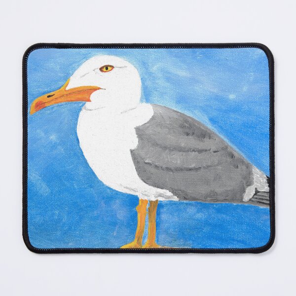 Item preview, Seagull on the bollard designed and sold by Sandra  Steinke.