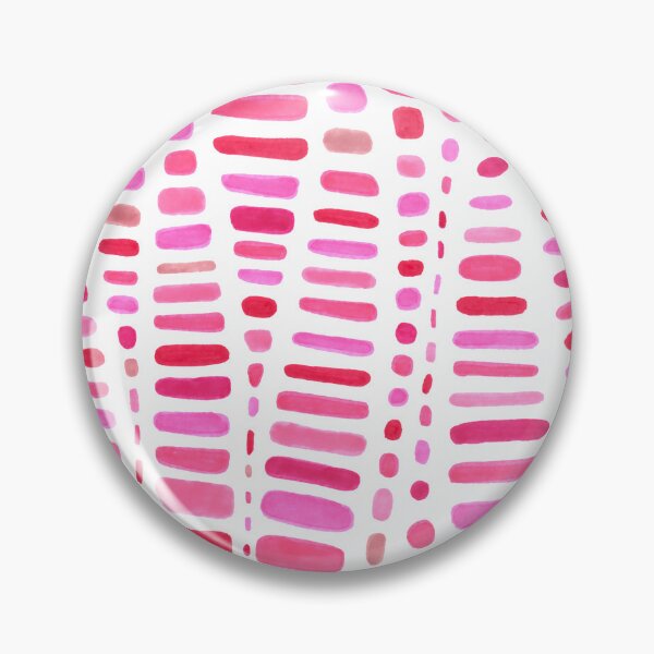 Item preview, Columns of Organic Ovals and Rectangles in Reds and Pinks designed and sold by inklets.
