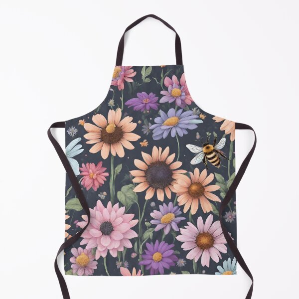 Item preview, Enchanting Garden Symphony Bees and Pastel Blooms Dance designed and sold by PatternXS.
