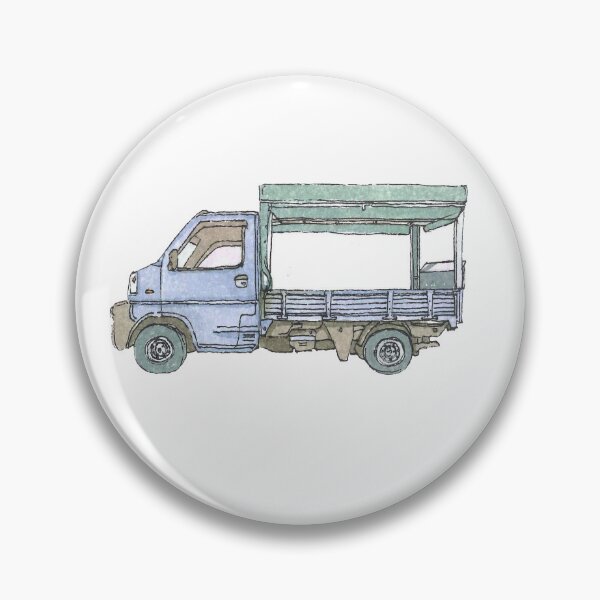 Item preview, Hand draw watercolor style Ford Pronto small cab over designed and sold by MagaDraw.