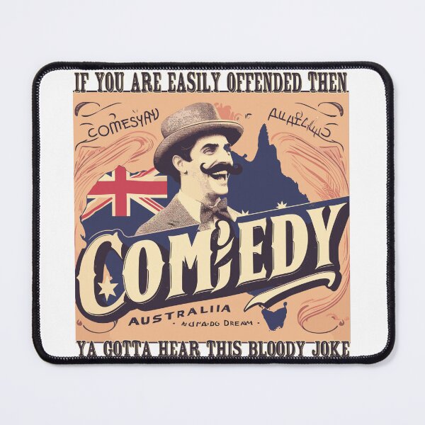 Item preview, Comedy Australia (If You're Easily Offended Then) designed and sold by Takin-Thepiss.