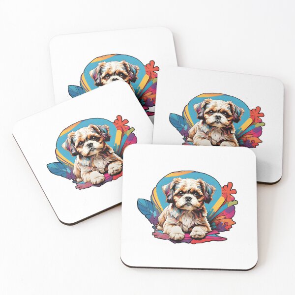Item preview, Pop Art Shih Tzu designed and sold by NickTaroDesign.