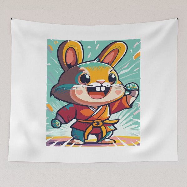 Item preview, Kimono-clad Bunny designed and sold by O1dFox.