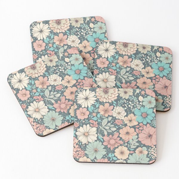 Artikelvorschau, Pastellblütenblätter entdecken entzückende Blumenmuster entworfen und verkauft von PatternXS.