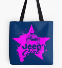 jeep girl Tote Bag