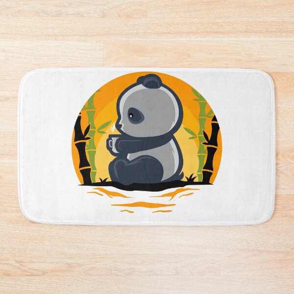 Item preview, Panda holding coffee cup designed and sold by chomaruddin tri amboko.