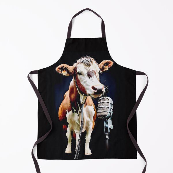 Item preview, Melodious Serenade: Charming and Melodic Little Cow designed and sold by ArtstageAsia.