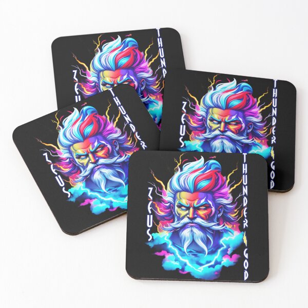 Item preview, Zeus Fierce God of Lightning from Greece designed and sold by Ridiculam Toga.