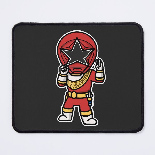 Item preview, OhRed Chouriki Sentai Ohranger Chibi Kawaii Style designed and sold by mattzwug-draws.