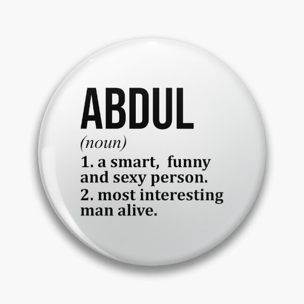 Item preview, Abdul Name Definition designed and sold by XCIV.