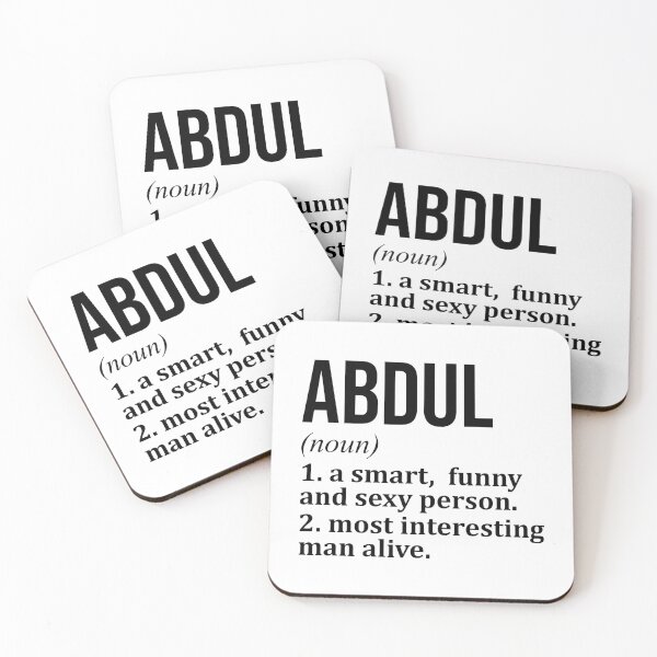 Item preview, Abdul Name Definition designed and sold by XCIV.