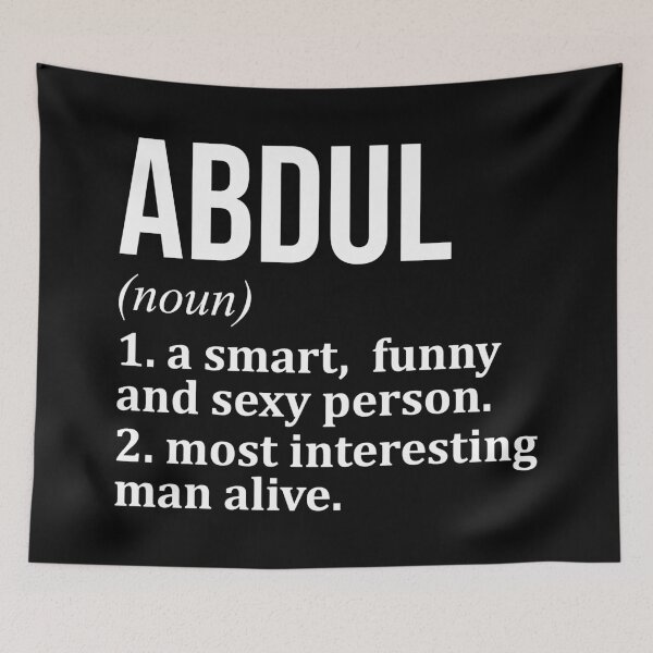 Item preview, Abdul Name Definition designed and sold by XCIV.