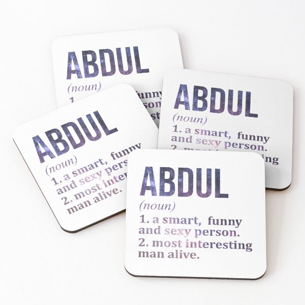 Item preview, Abdul Name Definition designed and sold by XCIV.