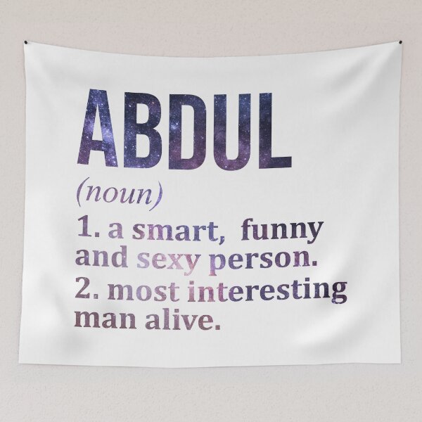 Item preview, Abdul Name Definition designed and sold by XCIV.