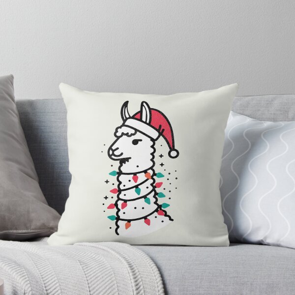 Item preview, Cute Llama Animal at Christmas designed and sold by hidden-design.