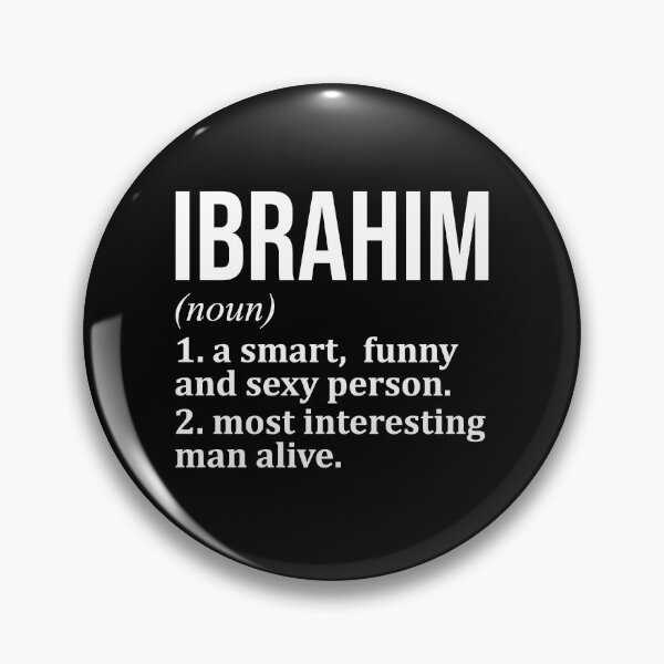 Item preview, Ibrahim Name Definition designed and sold by XCIV.
