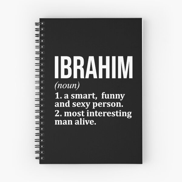 Item preview, Ibrahim Name Definition designed and sold by XCIV.