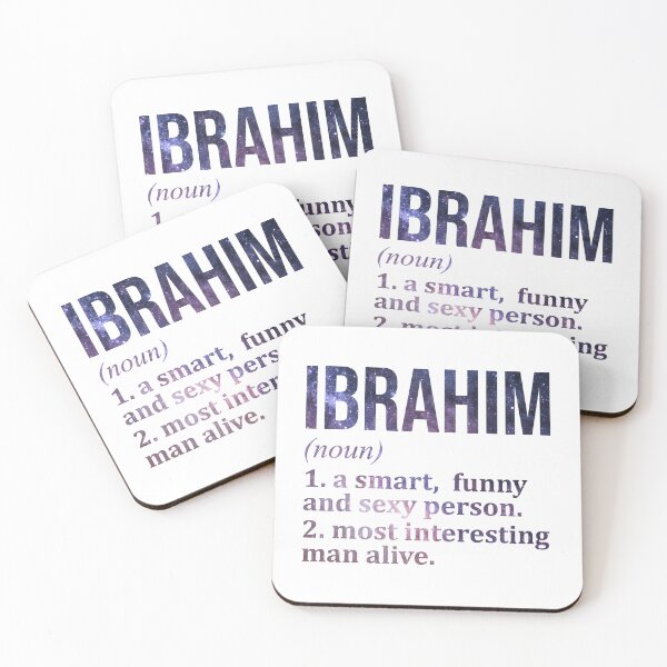 Item preview, Ibrahim Name Definition designed and sold by XCIV.
