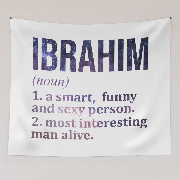 Item preview, Ibrahim Name Definition designed and sold by XCIV.