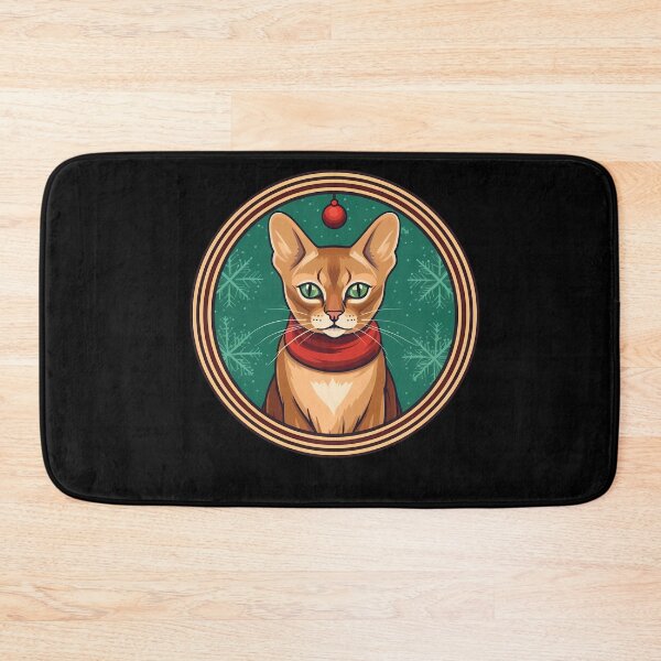 Item preview, Abyssinian Cat Xmas, Love Cats designed and sold by Logiamerch.
