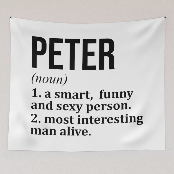 Item preview, Peter Name Definition designed and sold by XCIV.